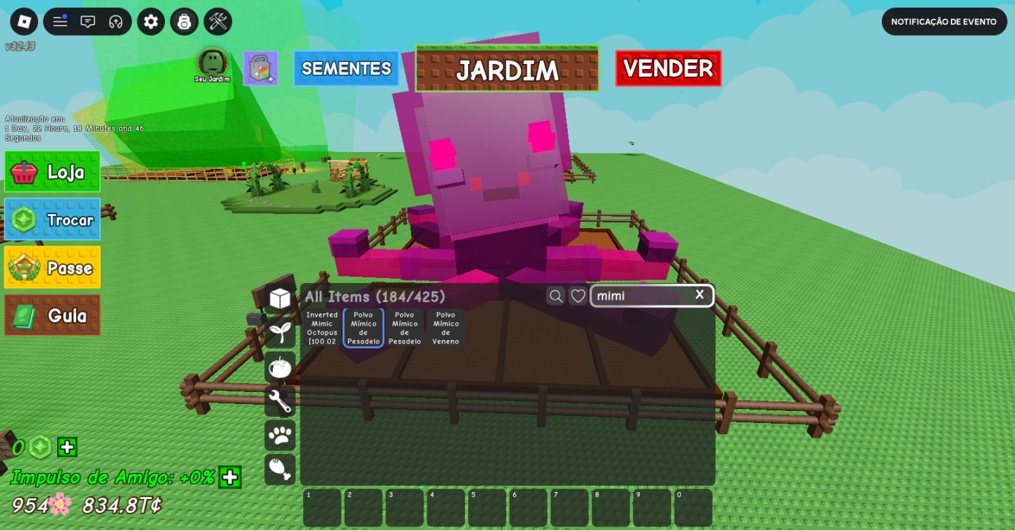 [ENTREGA RÁPIDA] Pets, Tokens e Gamepass - Grow a Garden (Roblox) | SENNA STORE