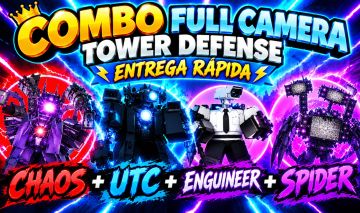 COMBO FULL CTD - Cameraman Tower Defense -SPIDER+ UTC+ENGUINER+CHAOS