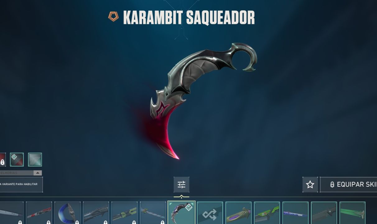 Conta valorant com 2.5k gastos
