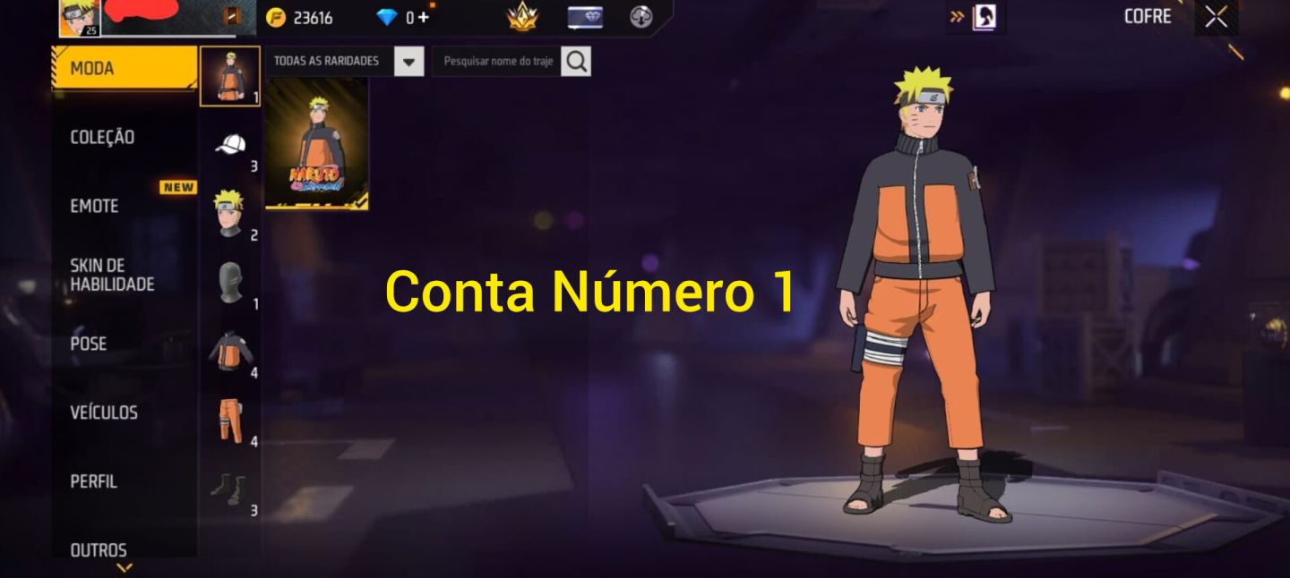 DIVERSAS CONTAS DE FREE FIRE, GEMADA BÁSICA E ETC... LÉIA A DESCRIÇÃO POR FAVOR