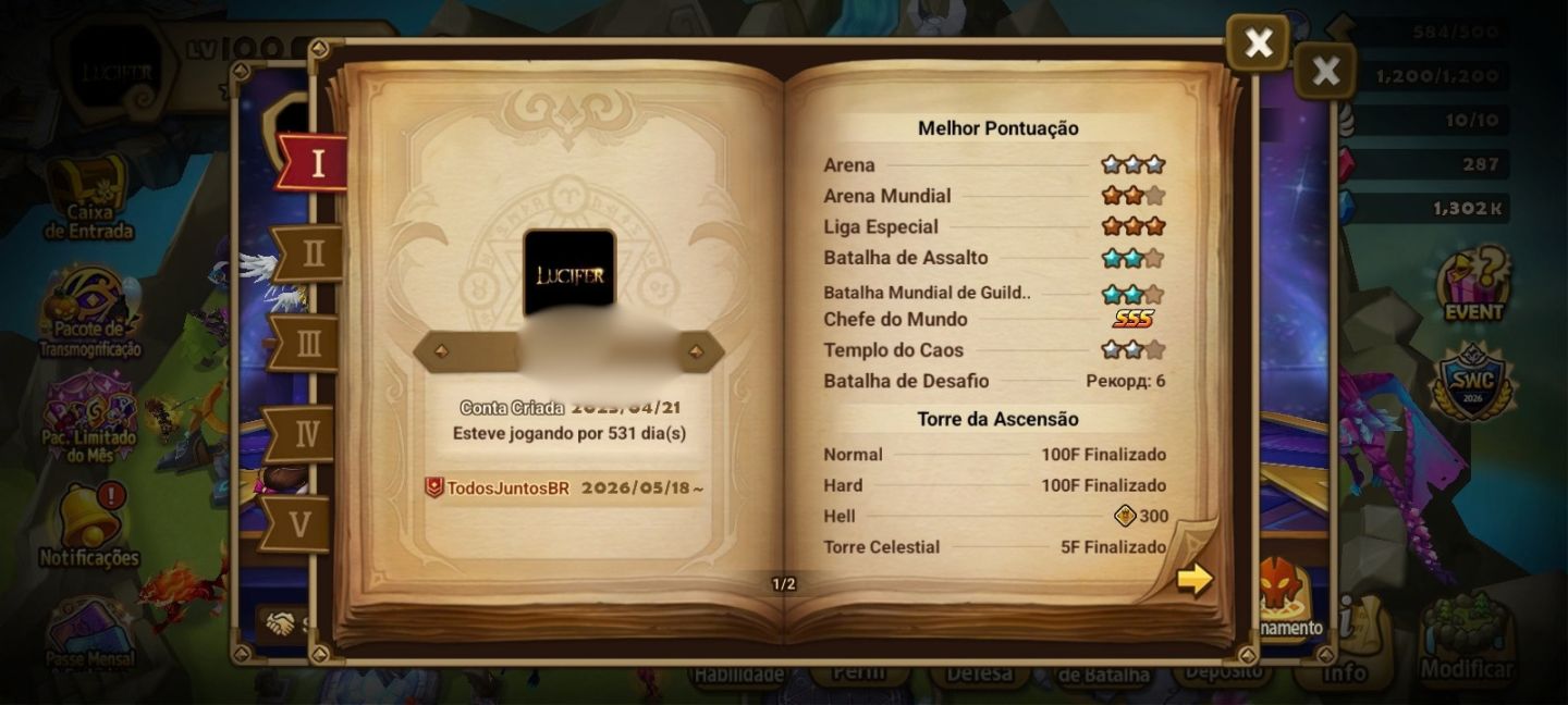 LÚCIFER + PRINCESA PUDIM DE ESCURIDÃO + ONIMUSHA DE ESCURIDÃO