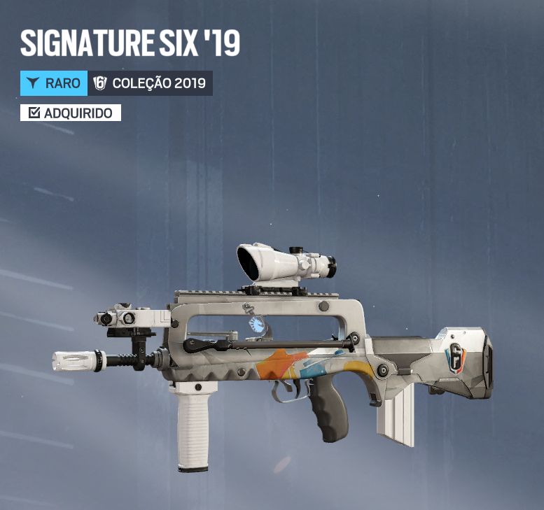 Conta R6 - 20+ Elites, Signature Six 2020, six'19, e muito mais