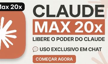 CLAUDE MAX 20x - 30 DIAS - Acesso somente pelo CHAT [SEM CODE]