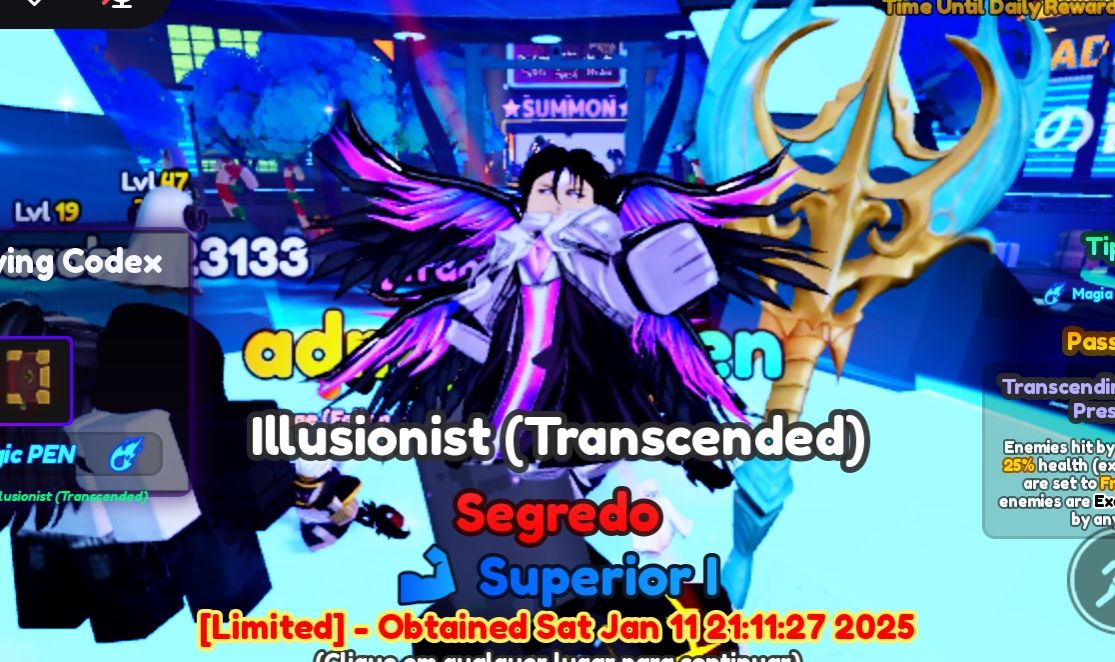 Anime Adventures Ayzen evo e dark mage evo Shiny