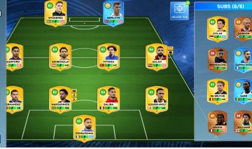 CONTA BASTANTE EVOLUÍDA - Dream League Soccer (DLS)