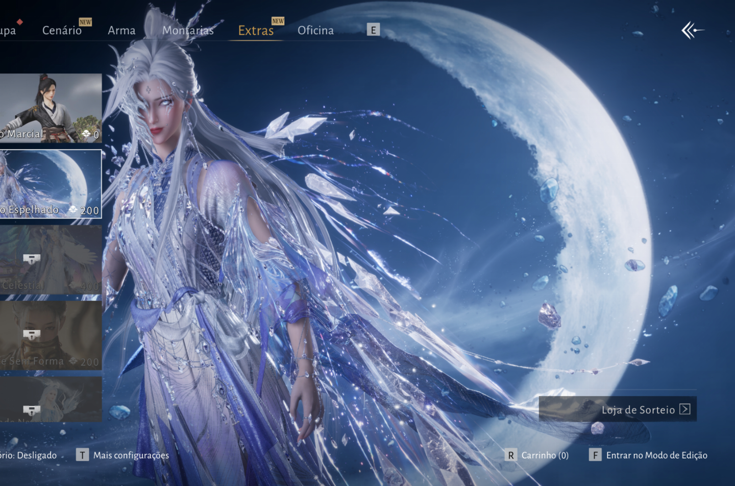PROMOÇÃO - Where Winds Meet - Top Endgame + Skin Celestial + Pearl (1200usd)