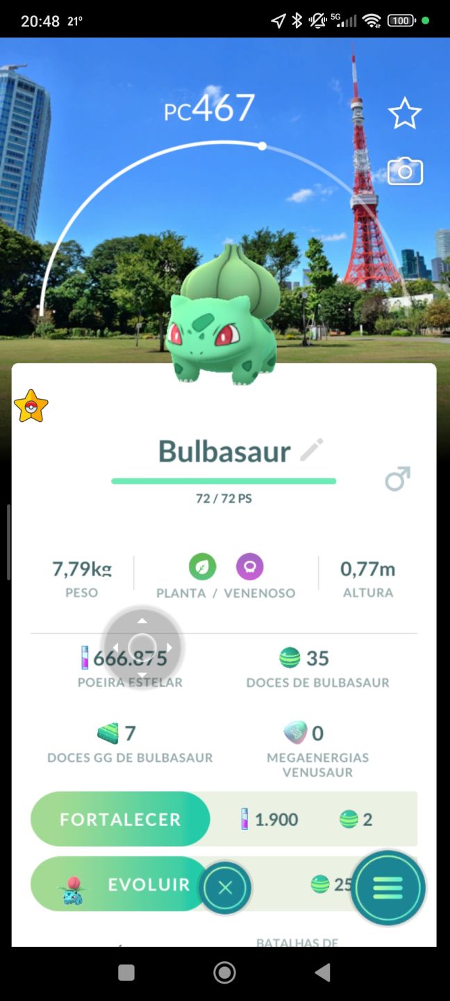 Pokémon com fundo especial(locais) e eventos