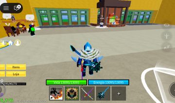 CONTA BLOX FRUITS MUITO COMPLETA