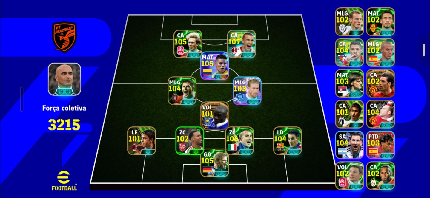 Conta de efootball muito mais muito top!