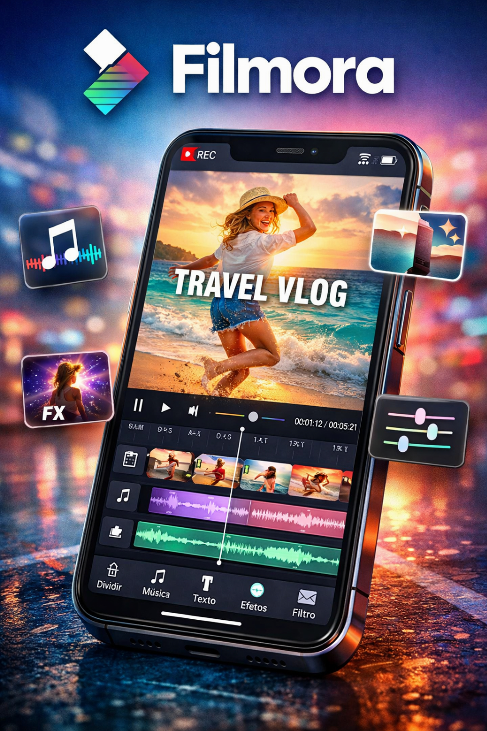 FILMORA MOBILE (ANDROID & IOS) O MELHOR VENDEDOR GGMAX!!