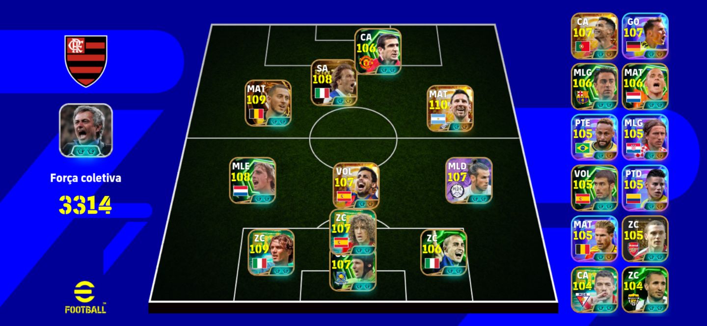 CONTA EFOOTBALL FULL META | FORÇA COLETIVA 3314 | VÁRIOS ÉPICOS E SHOW TIME!