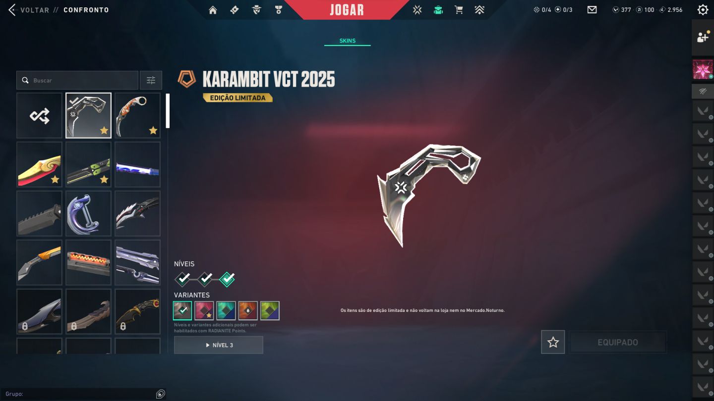 CONTA VALORANT FULL ACESSO COM MAIS DE 170 SKINS
