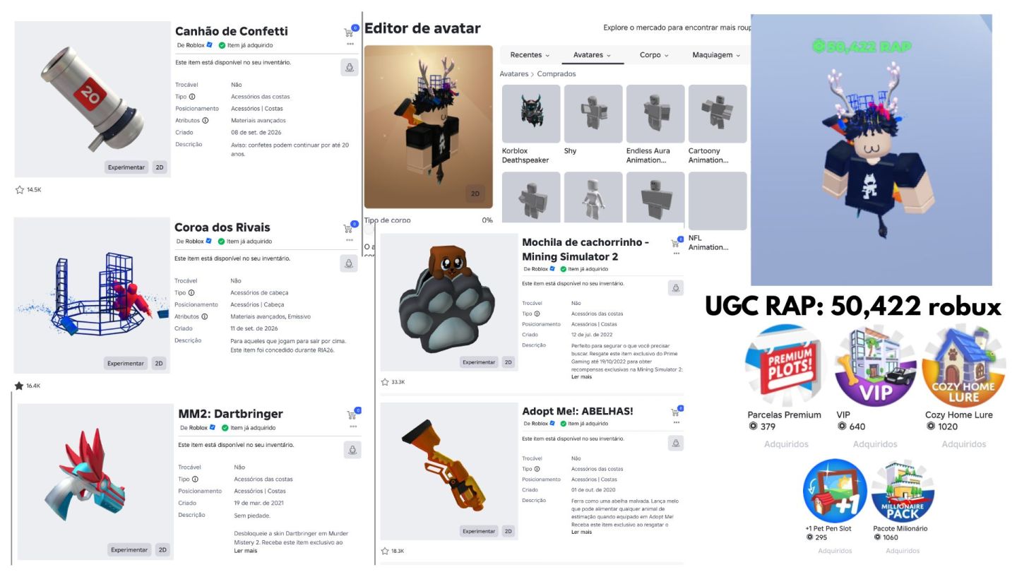 CONTA COM 200k DE ROBUX GASTOS (FOCADO EM VBL)