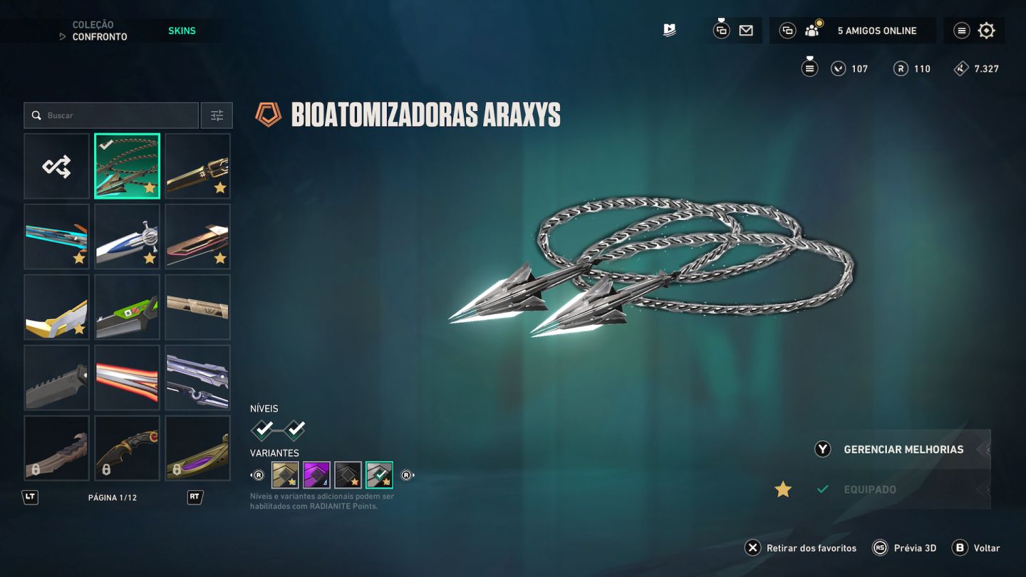 CONTA RARA VALORANT | VANDAL ARCANE, PHANTOM PRIMORDIUM, CHRONOVOID E MAIS