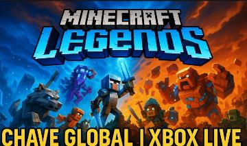 Minecraft Legends XBOX ONE SERIES PC CODIGO 25 KEY