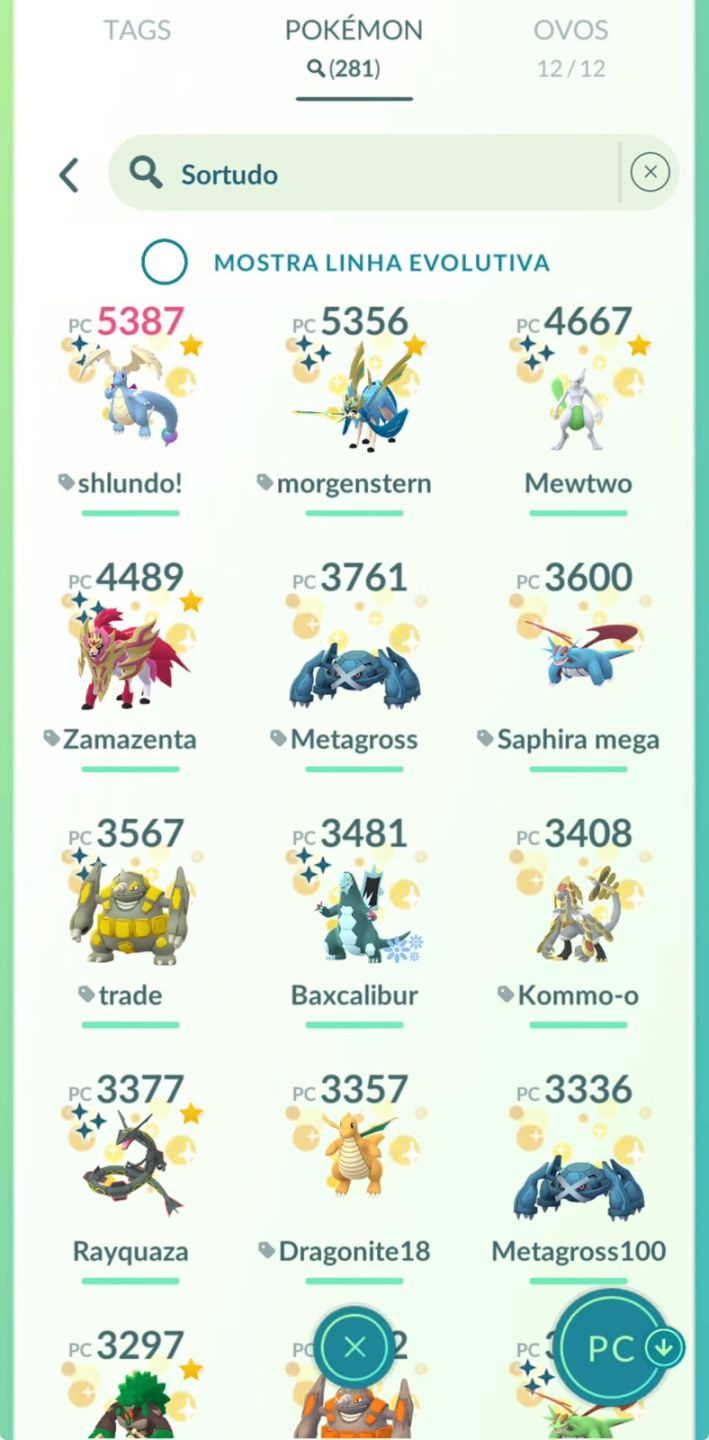 Conta pokemon go lvl 65