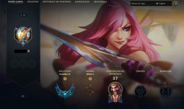 Conta Lol Platina - Riven Pacto Quebrado Janna Previsão Mmr Alto Upada a Mão