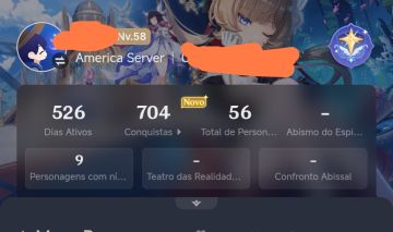 Conta de Genshin Impact/Honkai Star Rail Juntas.
