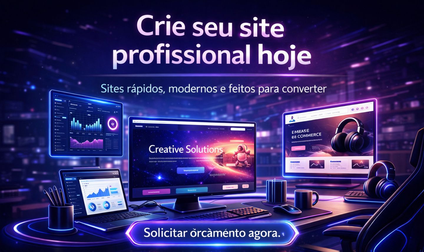 [MELHOR PREÇO!!!] CRIAÇÃO DE SITES PERSONALIZADOS