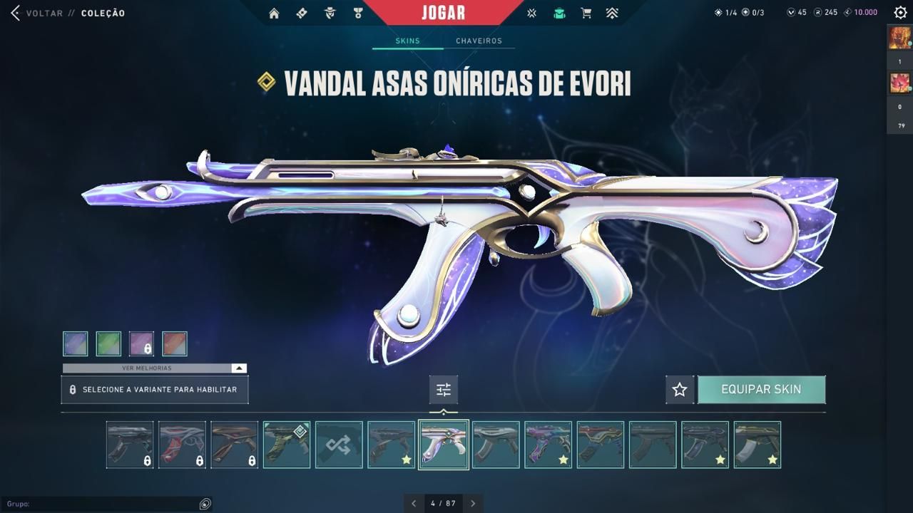 CONTA VALORANT PREMIUM - NÍVEL 472 - CHAMPIONS 2021 E 2025 | TODOS OS AGENTES