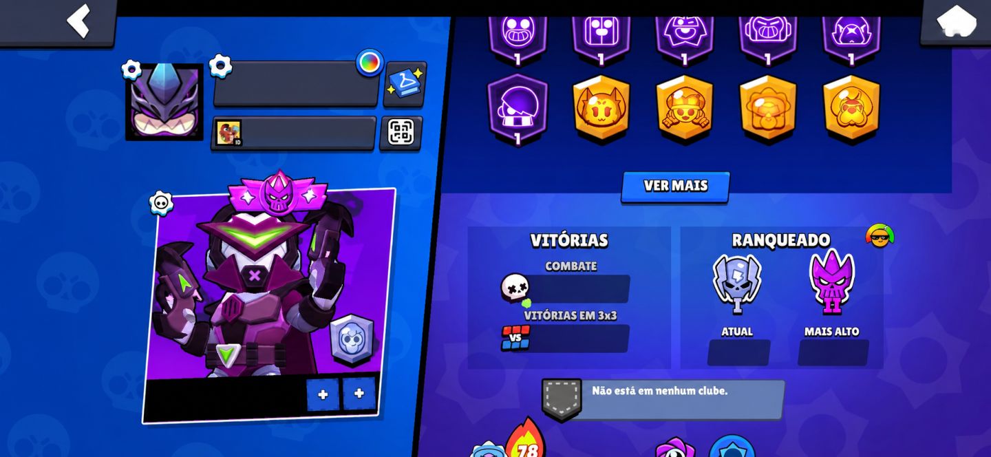 CONTA BRAWL STARS À VENDA | +250 SKINS | +39K TROFÉUS
