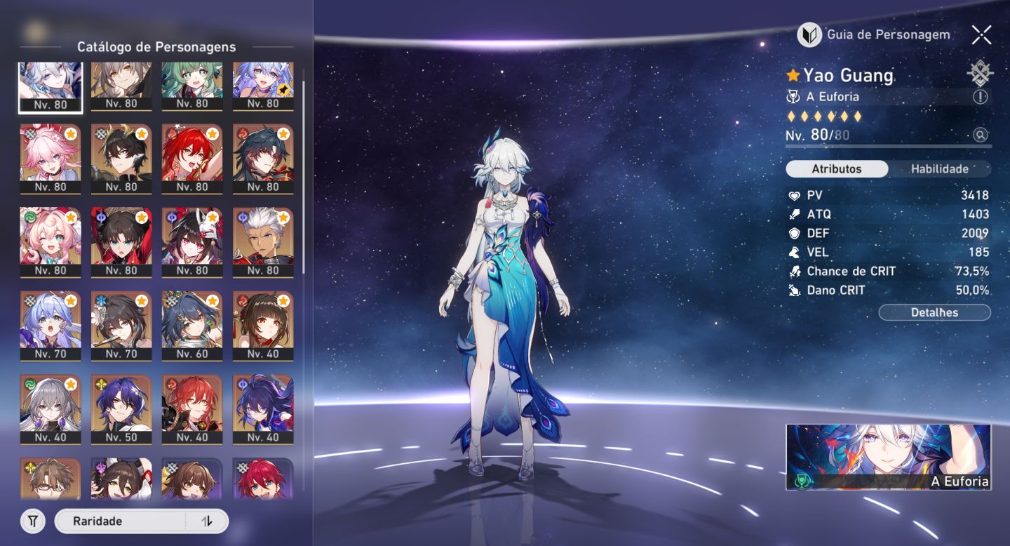[NA] Honkai Star Rail - Endgame | Nvl 70 | 3 times meta / 19 5-Star Characters