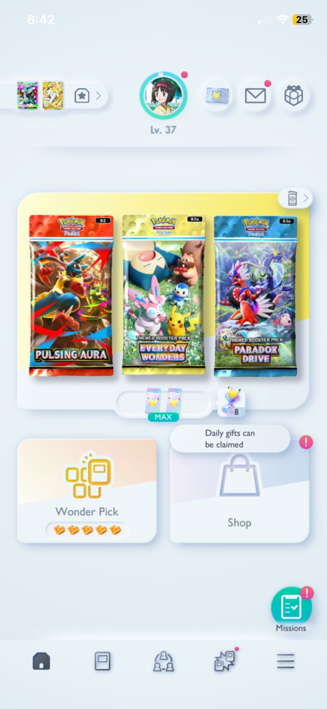 Conta de pokemon tcgp em inglês lvl37 (valor pode ser negociado)