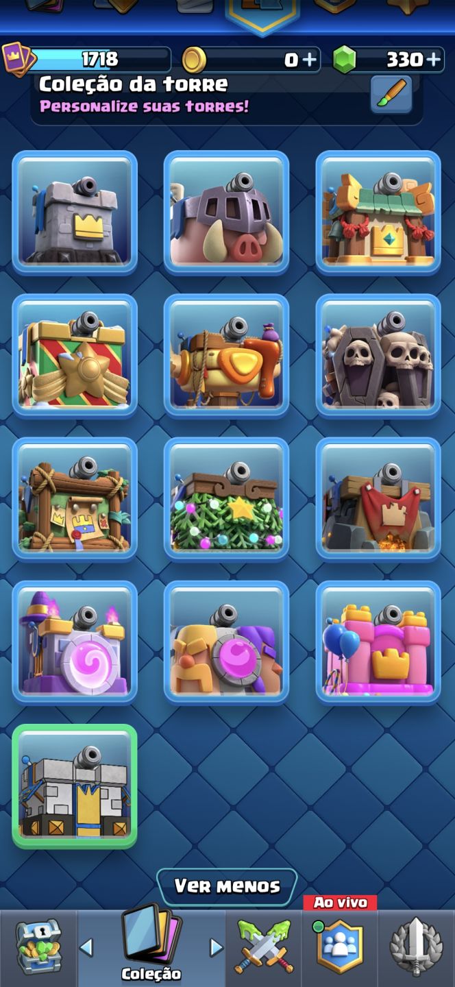 Conta OP de Clash Royale 13000 troféus 7 anos