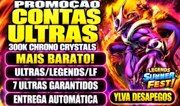[PROMOÇÃO SUMMER FEST] CONTAS DB LEGENDS 7 ULTRAS, LR, 50K-300KCC QUEIMA ESTOQUE