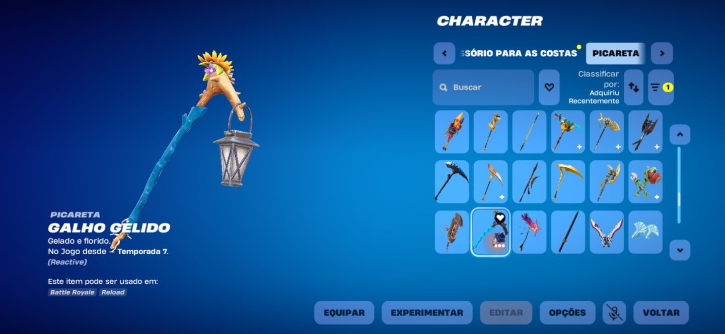 Conta Fortnite Tryhard de Tokens