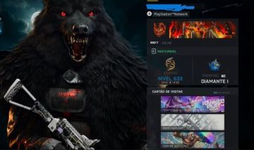 CONTA COD WARZONE Michael Myers, Chucky, Predador, Snoop Dog, Fenrir, etc