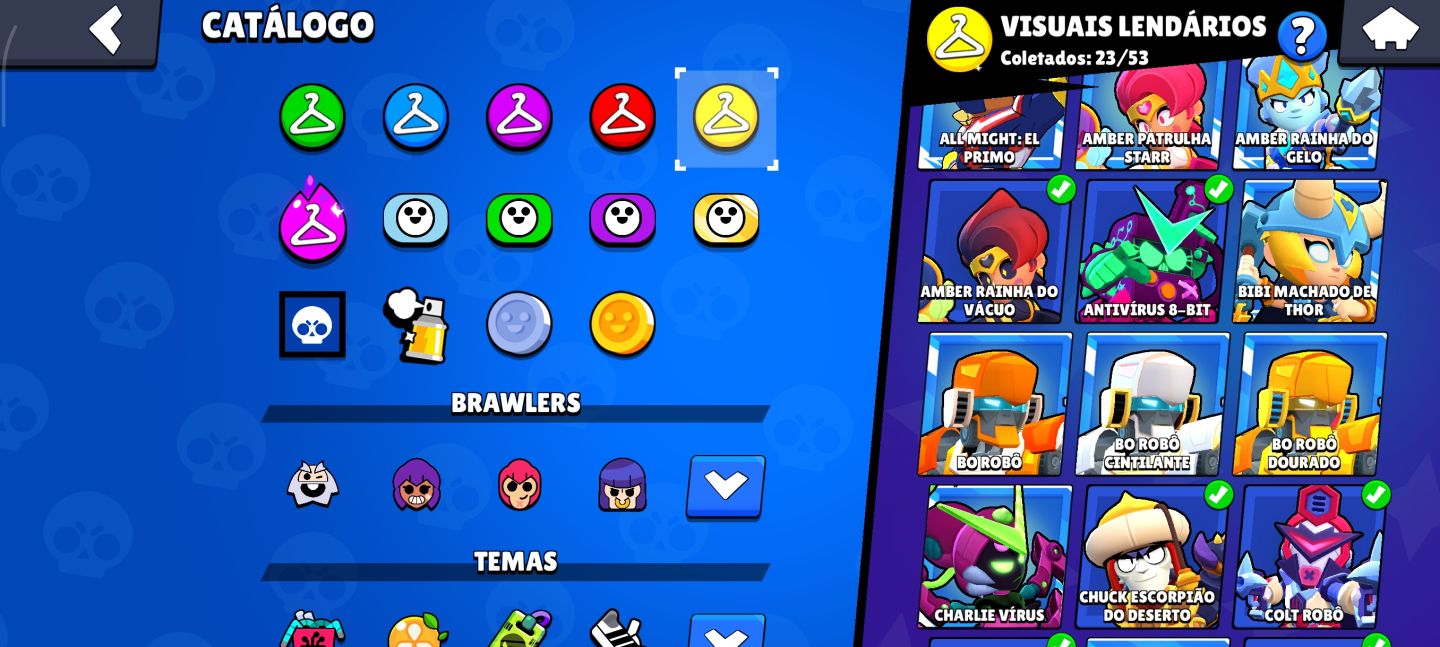 Conta braba e rara de Brawl stars!