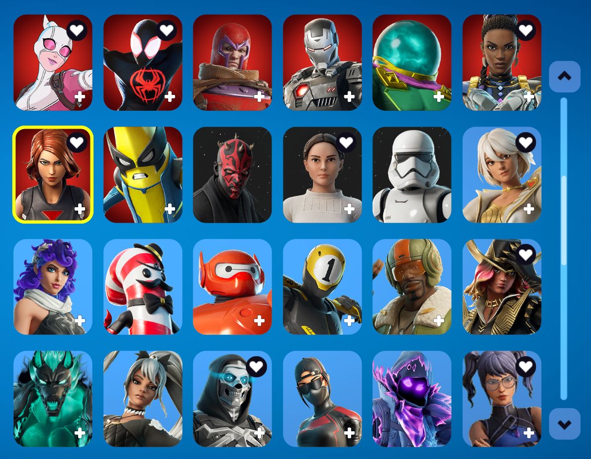 Conta Fortnite com muitas skins único dono