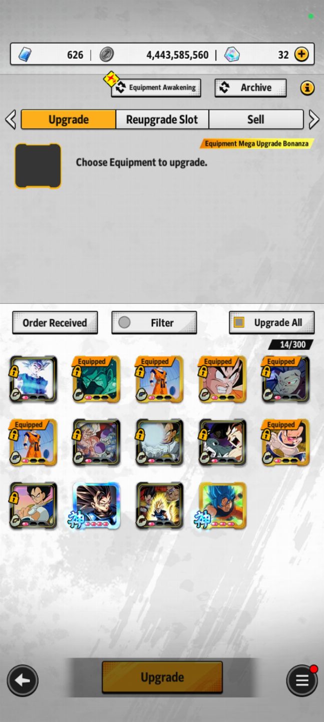 Conta Dragon Ball Legends Com Goku SSJ Ultra com 8 estrelas + Freeza Ultra