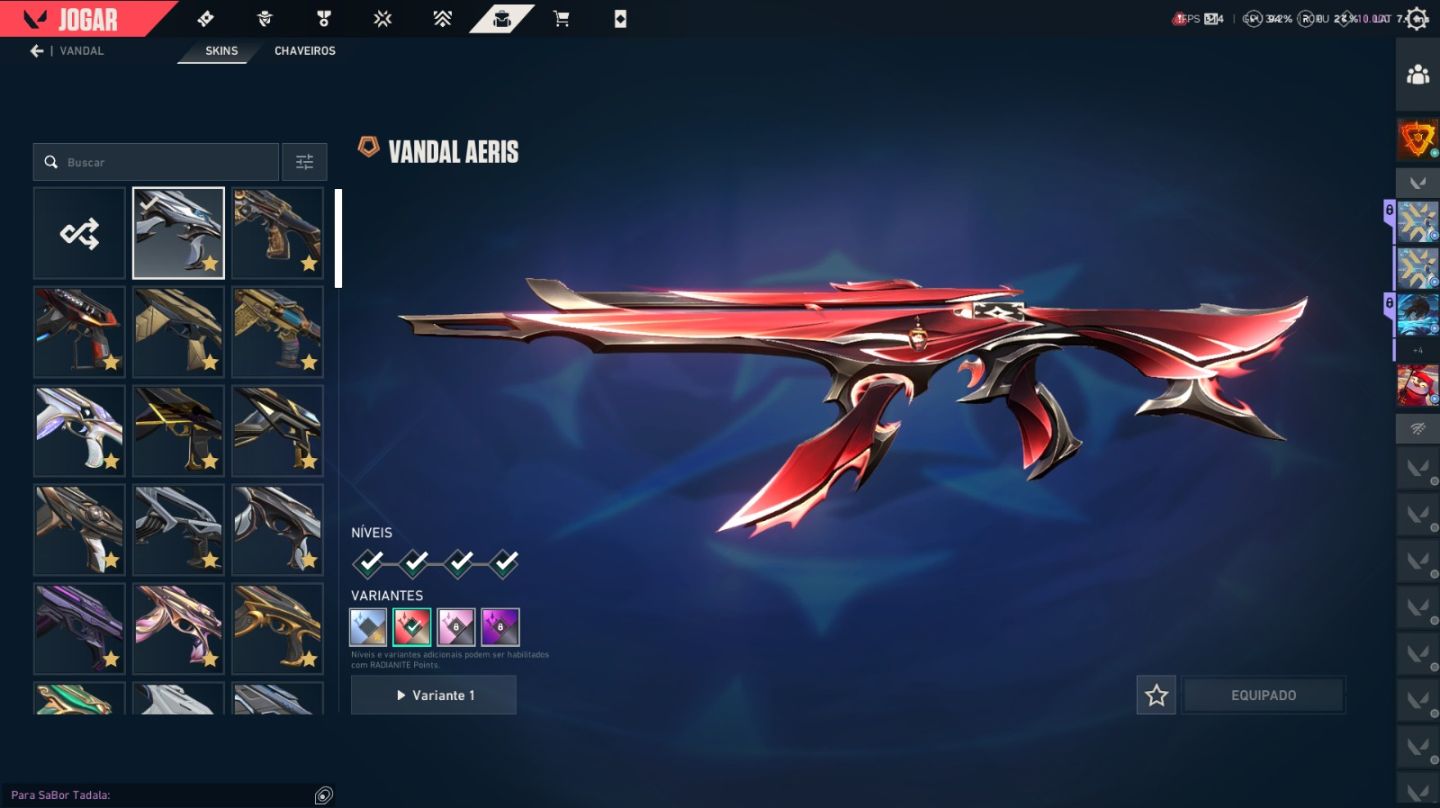 CONTA DE VALORANT FULL SKIN (PROMOÇÃO INEDITA)