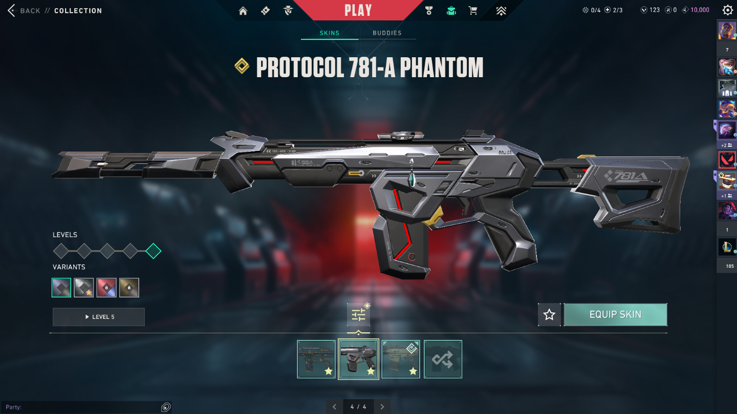 CONTA DO VALORANT COM MAIS DE 20 SKINS EXCELENTES