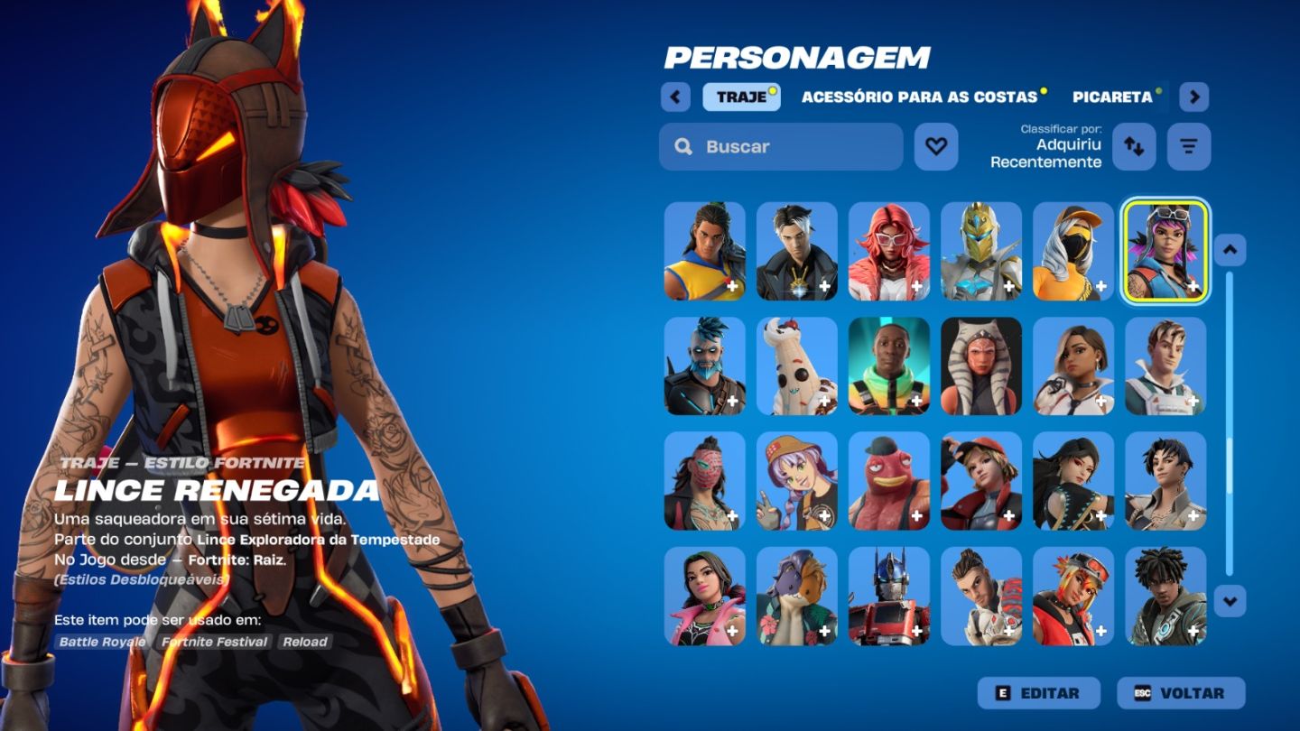 CONTA DE FORTNITE COM 172 SKINS | Spider-Gwen | PROMOÇÃO!
