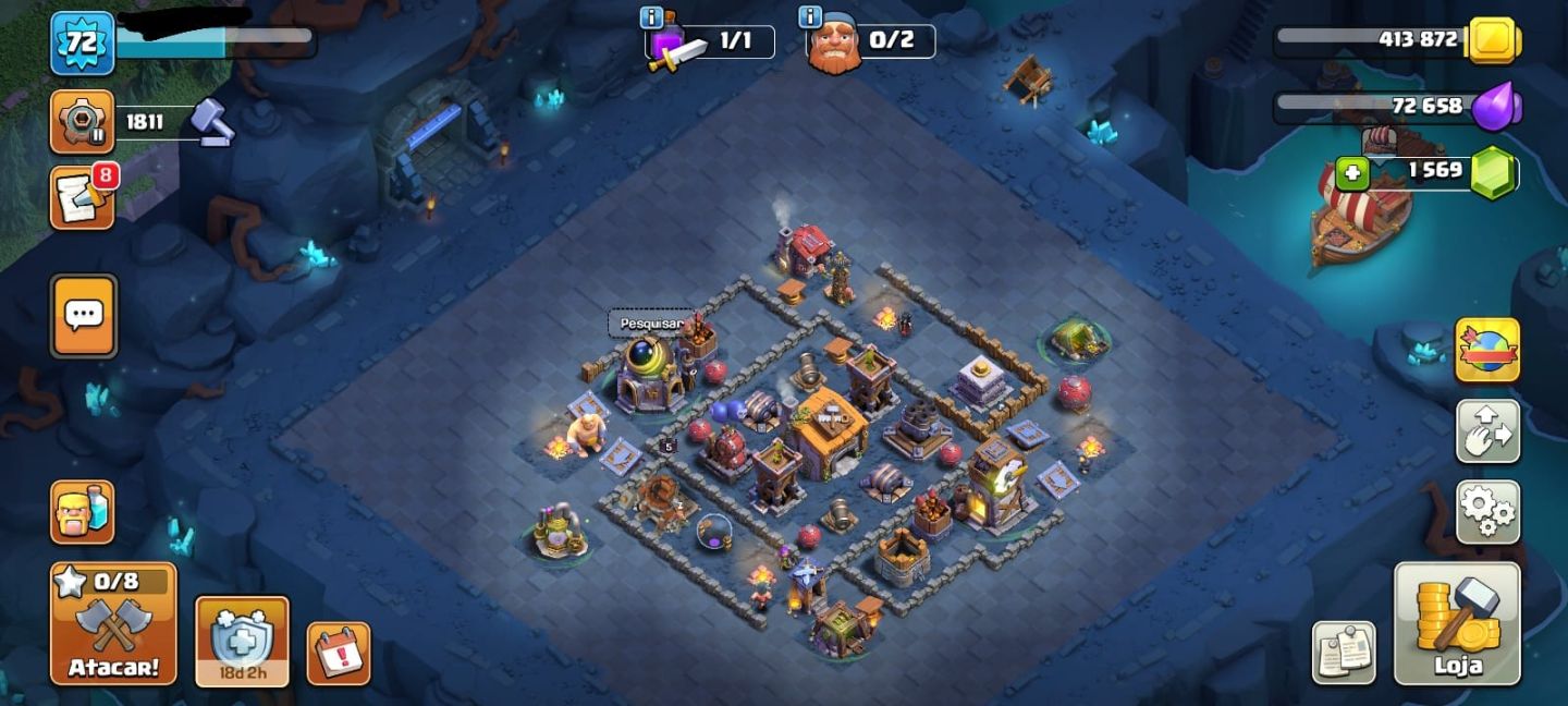 Essa conta de Clash Of Clans e Clash Royale junto! - FULL ACESSO - no preçinho!!