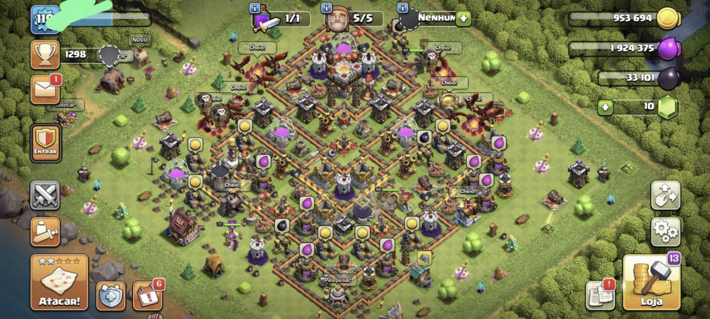 #CONTAS COC CV13,CV14,CV16