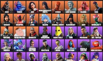 CONTA FORTNITE - 143 SKINS | Mystique, Stoneheart, Midas | PODE ALTERAR E-MAIL