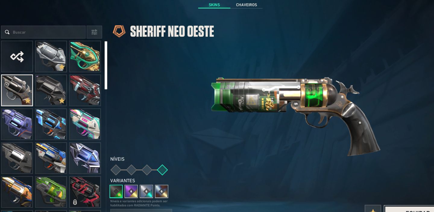 CONTA DE VALORANT OURO 1 NIVEL 318 PRONTA PRA JOGAR E COM MUITAS SKINS RARAS...