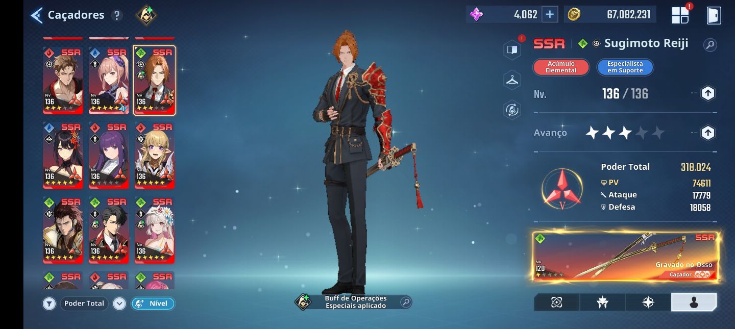 Solo Leveling Alto Nível 150. Seja o Overpower que deseja ser!