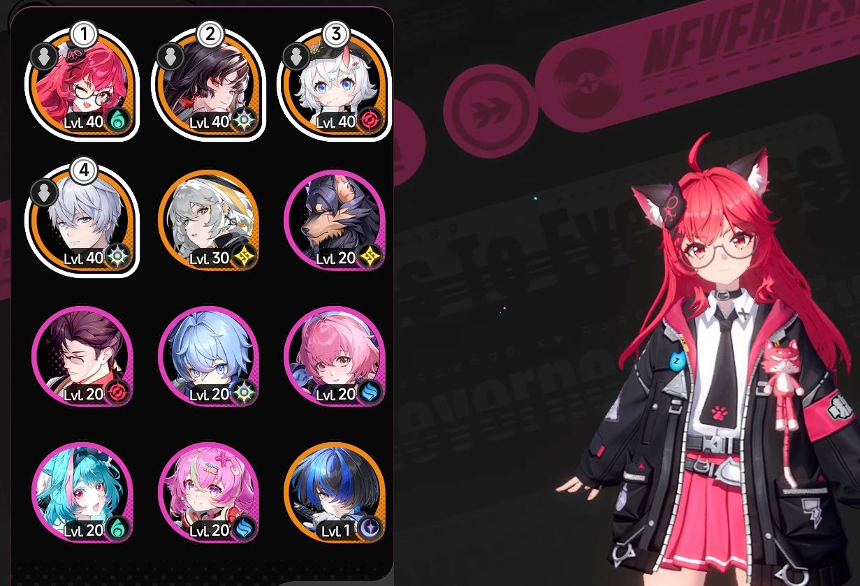 Conta NTE - Linko SKIN + Nanally C1 + Hotori + Hathor + Sakiri + Dafodi