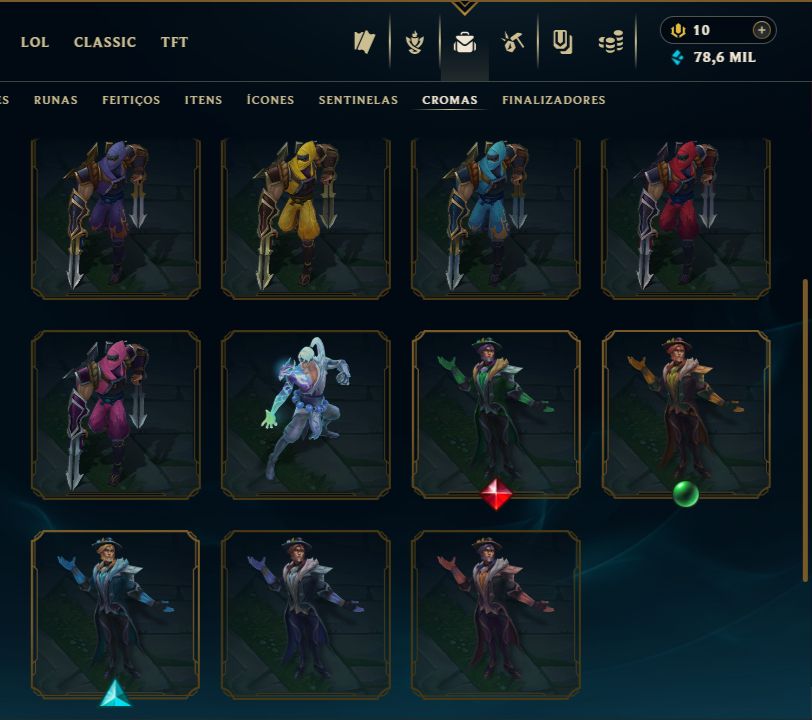 SKIN LENDÁRIA ZED GALANTE + [ DIAMANTE 3 COM 60% DE WIN RATE ] + [ TROCA NICK ]