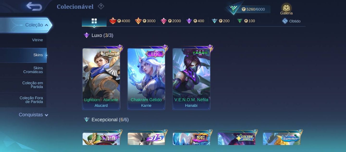 CONTA MLBB BOA PARA INICIANTES! MAIN ROTA