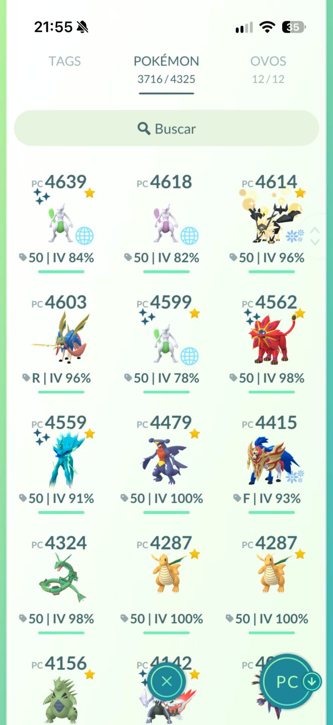 CONTA LVL 75 ENDGAME | 354 MILHÕES DE XP
