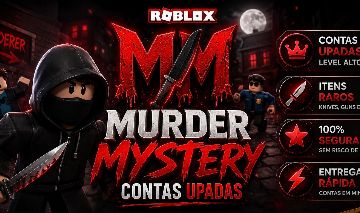 CONTAS UPADAS MM2 | LEVEL 100 | FULL ACESSO