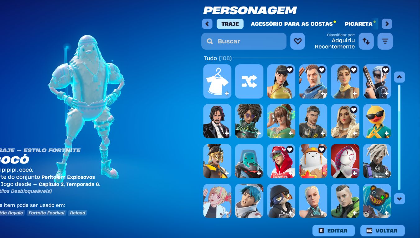 CONTA FORTNITE COM VARIAS SKINS E PASSES ANTIGOS !!!!