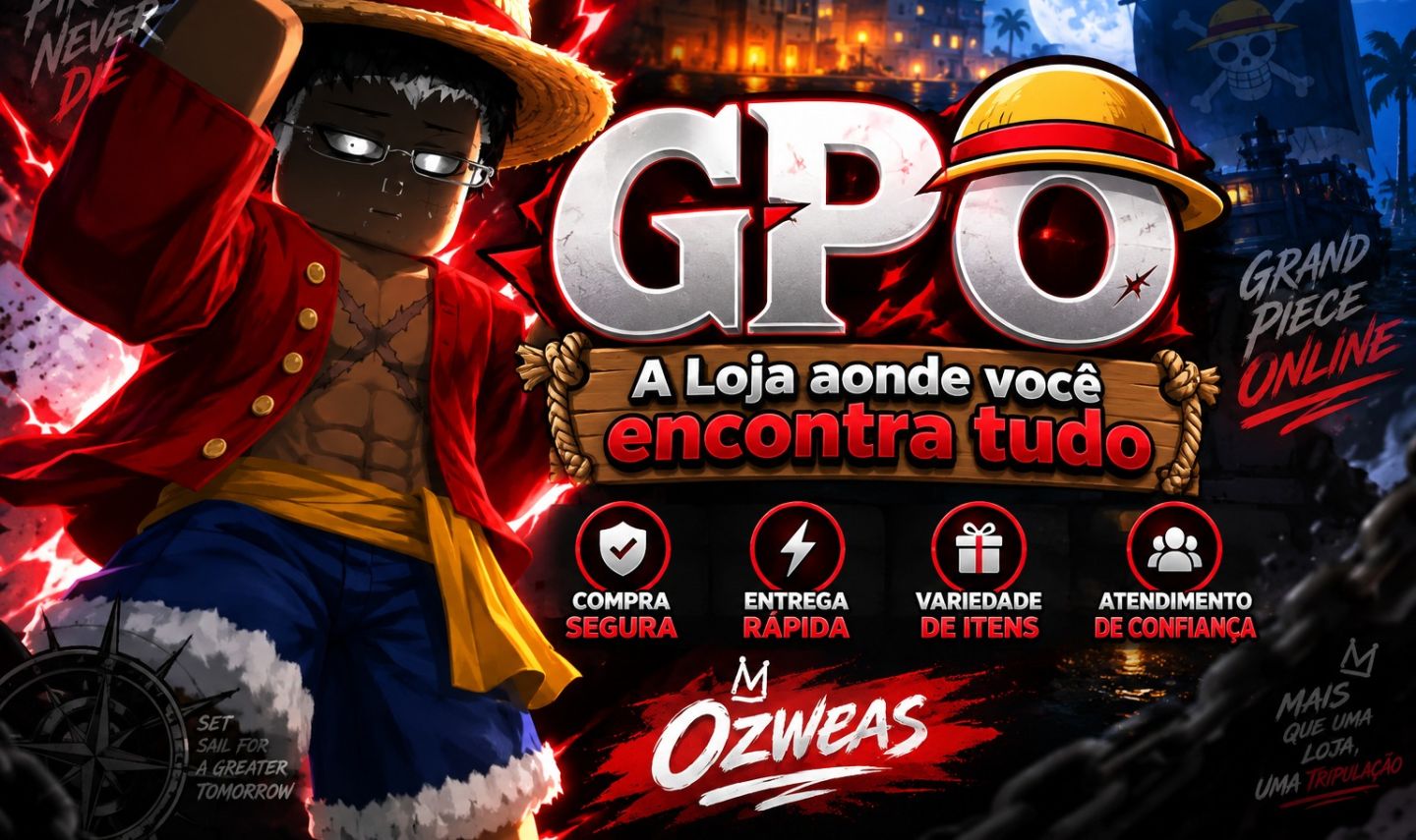 GPO - Grand Piece Online - Ases,Frutas,Báu