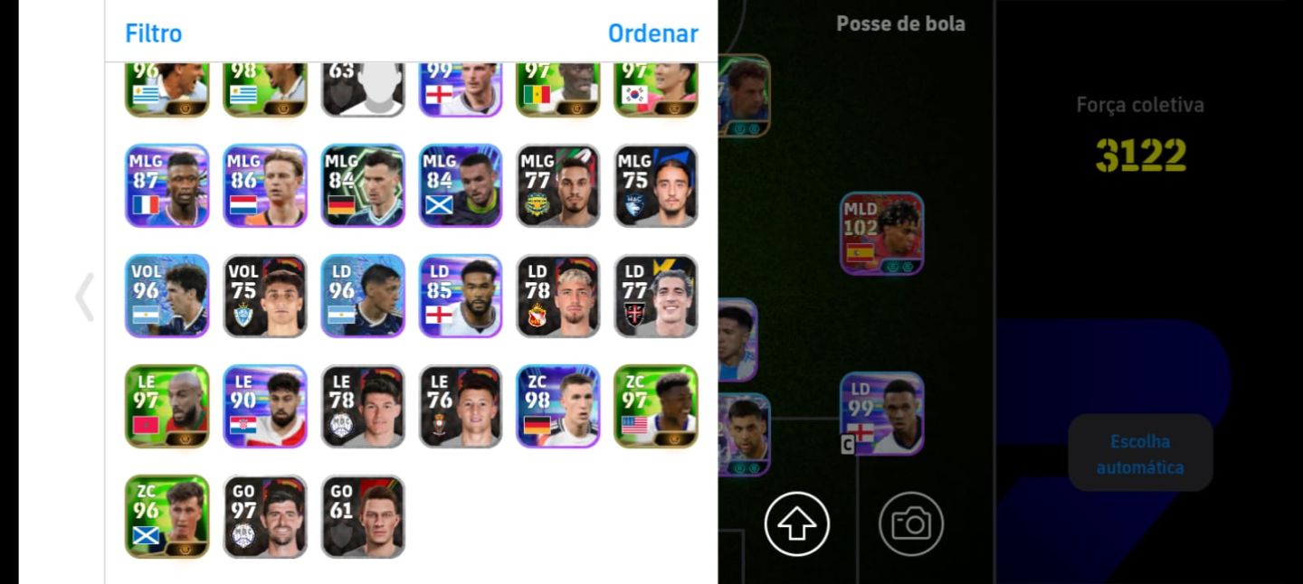 CONTA DE EFOOTBALL MUITO BARATA E BAGGIO 107/108!!